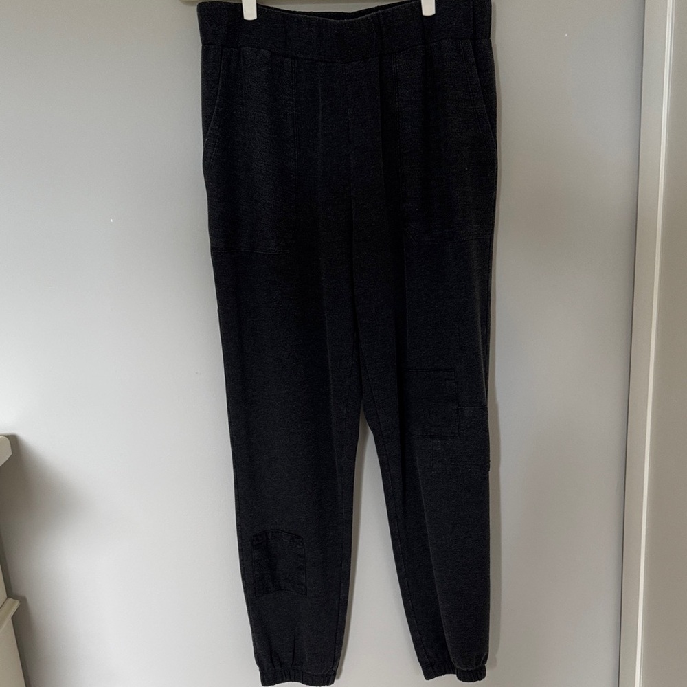 LOGO Life French Terry Pullover Hoodie With Pintuck and Joggers Set Medium 8/10 - Picture 8 of 12
